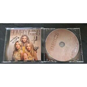THE CASTELLOWS HOMECOMING CD SIGNED INSERT SISTERS ELEANOR, LILY, POWELL COUNTRY